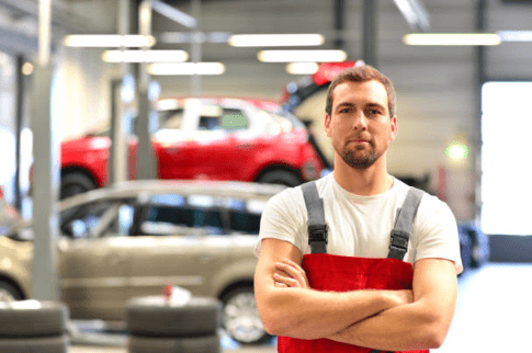 Rockville auto specialist at German Auto Repair LLC performing advanced engine diagnostics